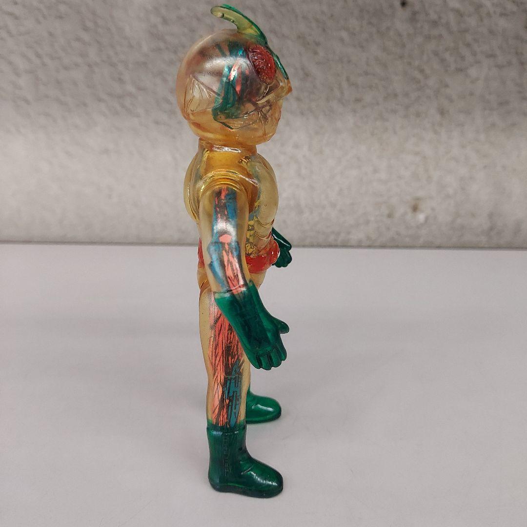 ポピー仮面ライダー1号 スケルトンソフビ