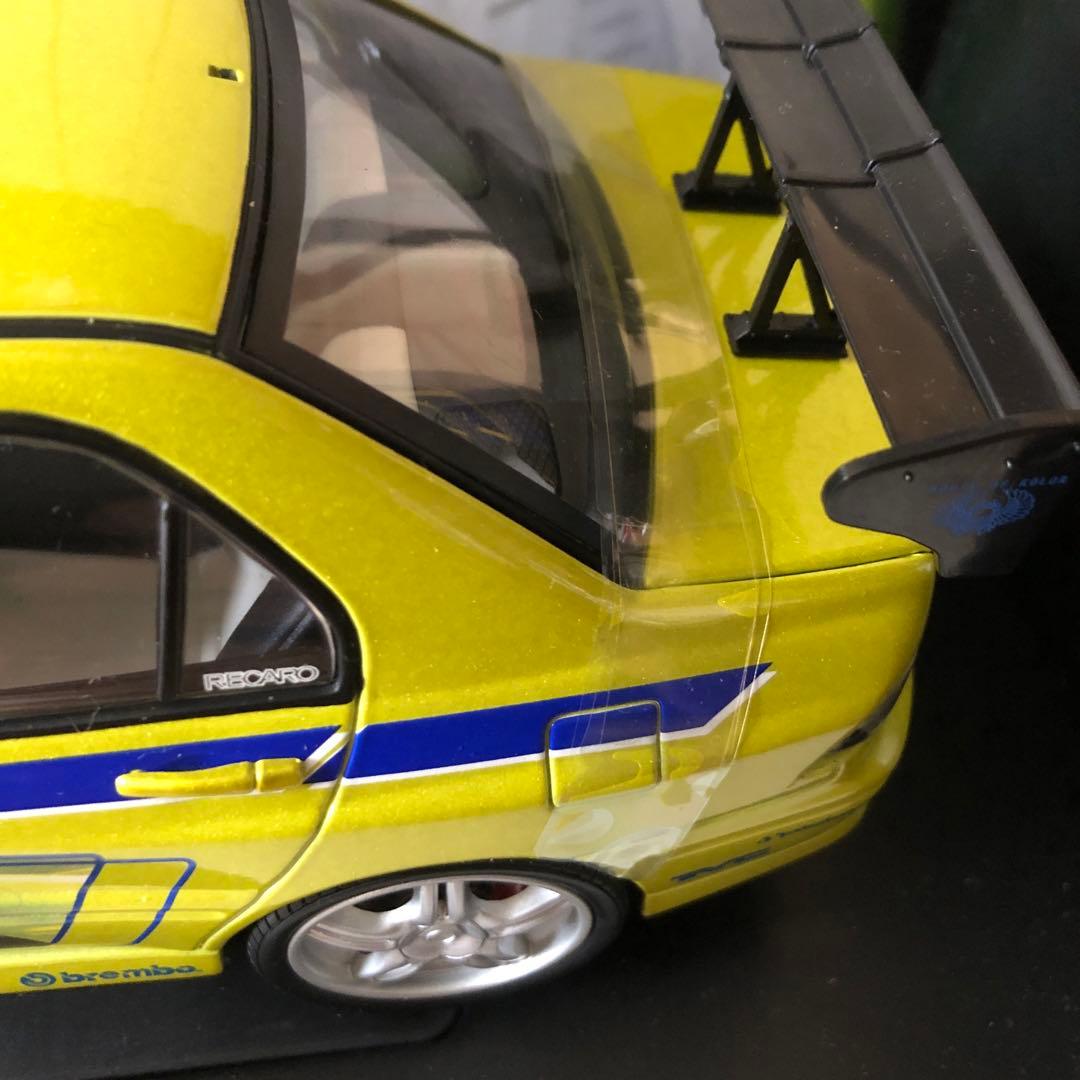 ワイルドスピード　1/18ミニカー　ランサーエボリューション