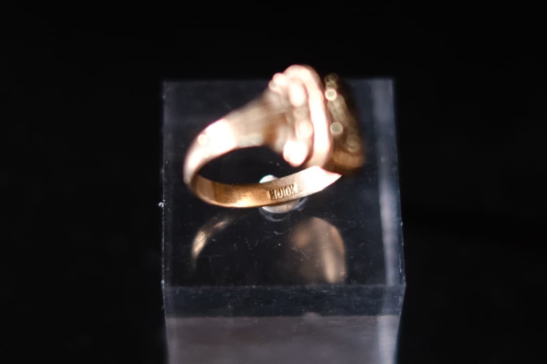 アメリカアンティーク｜10k gold School Ring