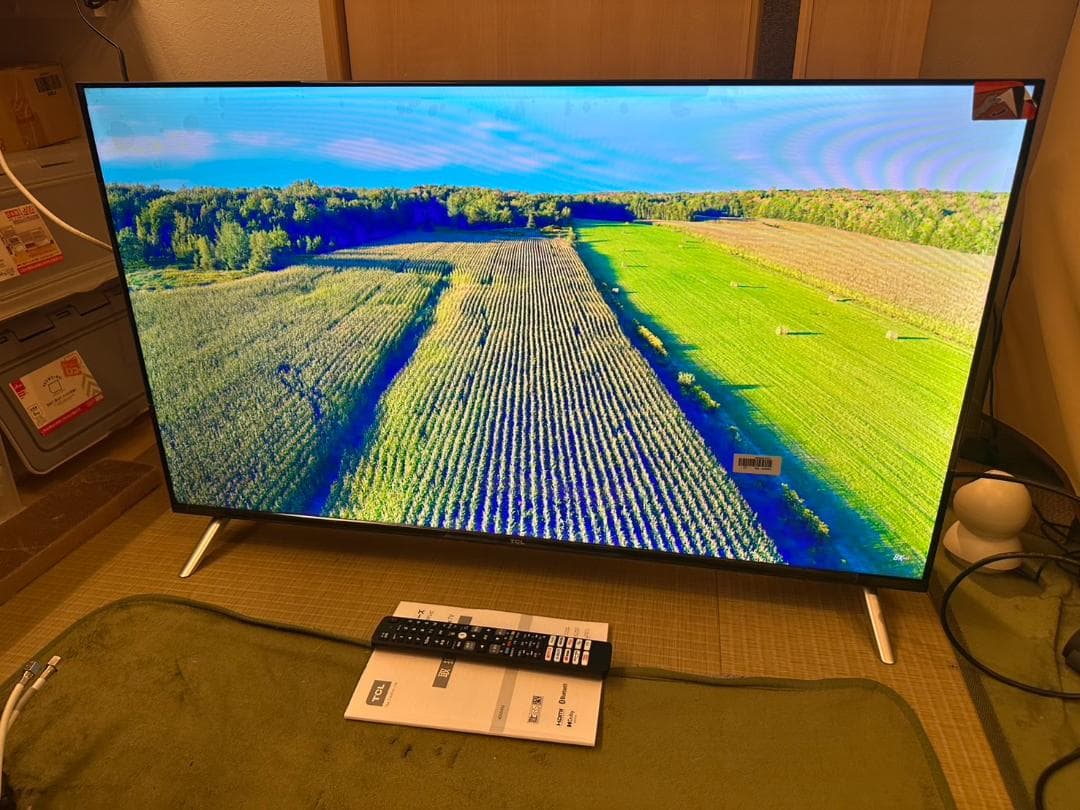 25年製未使用近！TCL 40S5400 スマートテレビ 40型 アプリ内蔵式