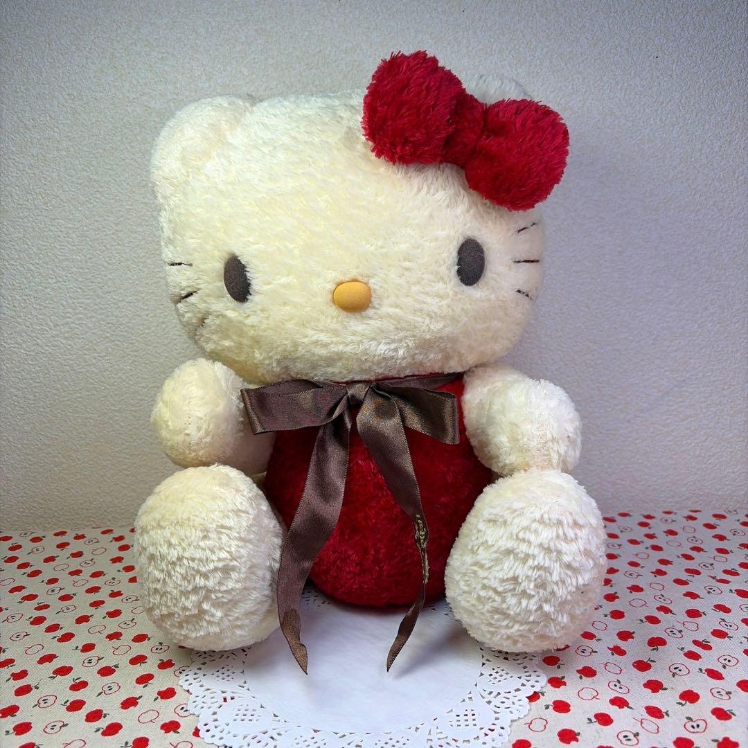限定品】ハローキティ 30周年記念 ぬいぐるみ ふわふわ サンリオ 2004