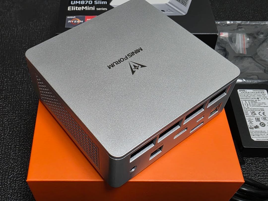 ジャンク] MINISFORUM UM870 Slim EliteMini