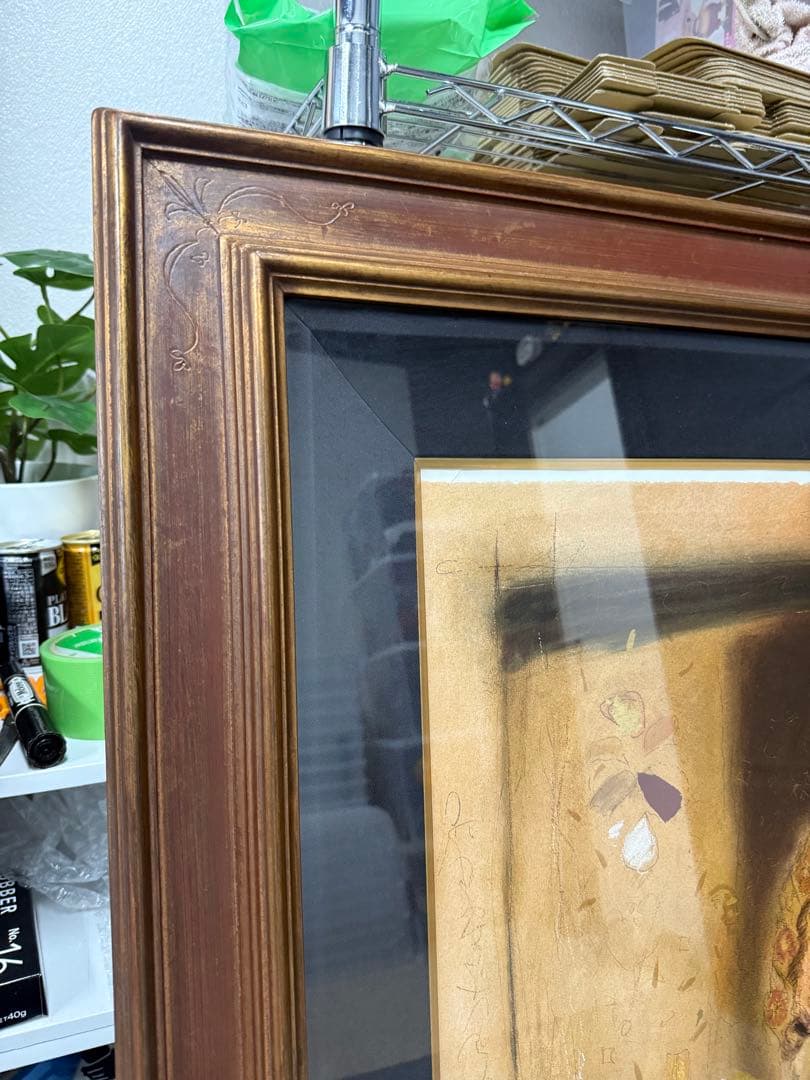 真作保証】Roy Fairchild 肉筆サイン 大作額装済 シルクスクリーン