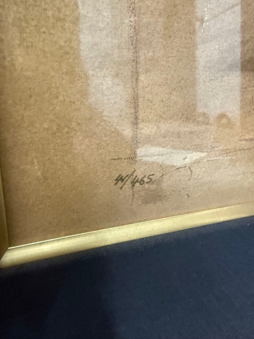 真作保証】Roy Fairchild 肉筆サイン 大作額装済 シルクスクリーン