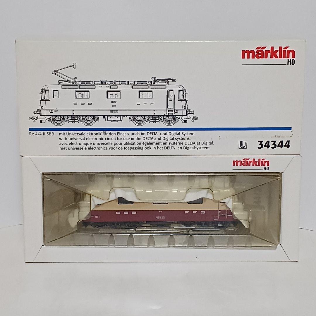 メルクリン交流3線式デルタ SBB Re4/4 Ⅱ TEEカラー 品番34344