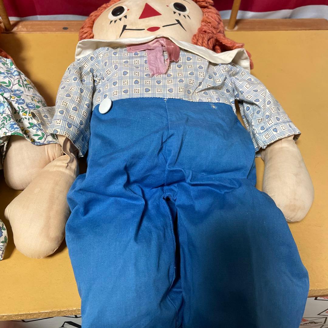 302♡ラガディ・アン＆アンディ　ジョジーン社　アンティークドール　ペア