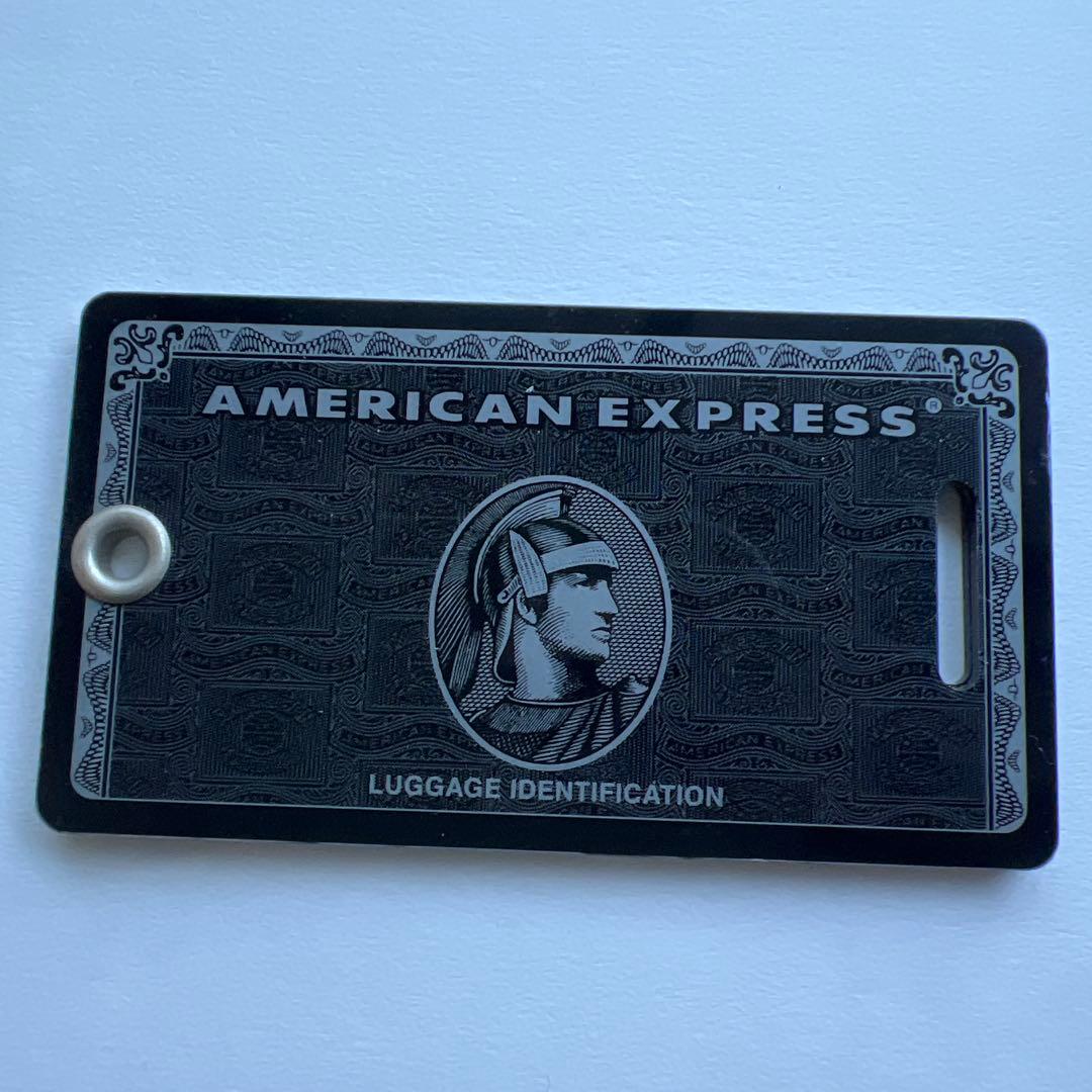 AMEX センチュリオンカード返信封筒 プラチナカード・ラゲッジタグ