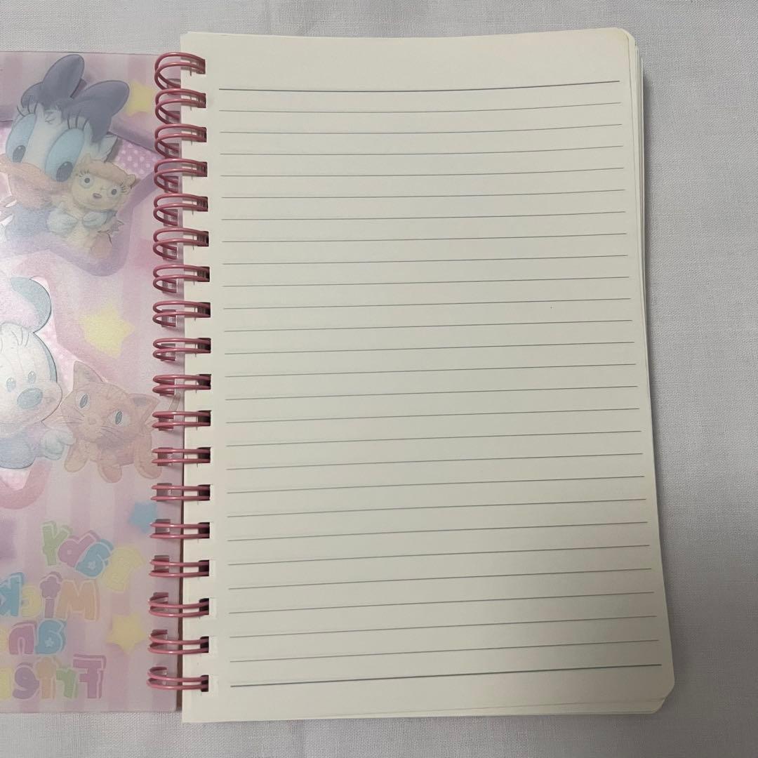 在庫限り】ディズニー ノート ベビー ミッキー ミニー フレンズ リング