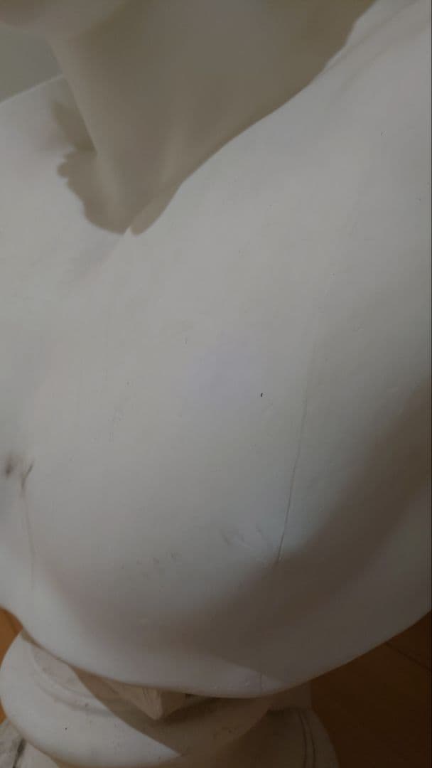 中古品】石膏像 ヘルメス 胸像 中古品 デッサン用 スタジオ オブジェ K