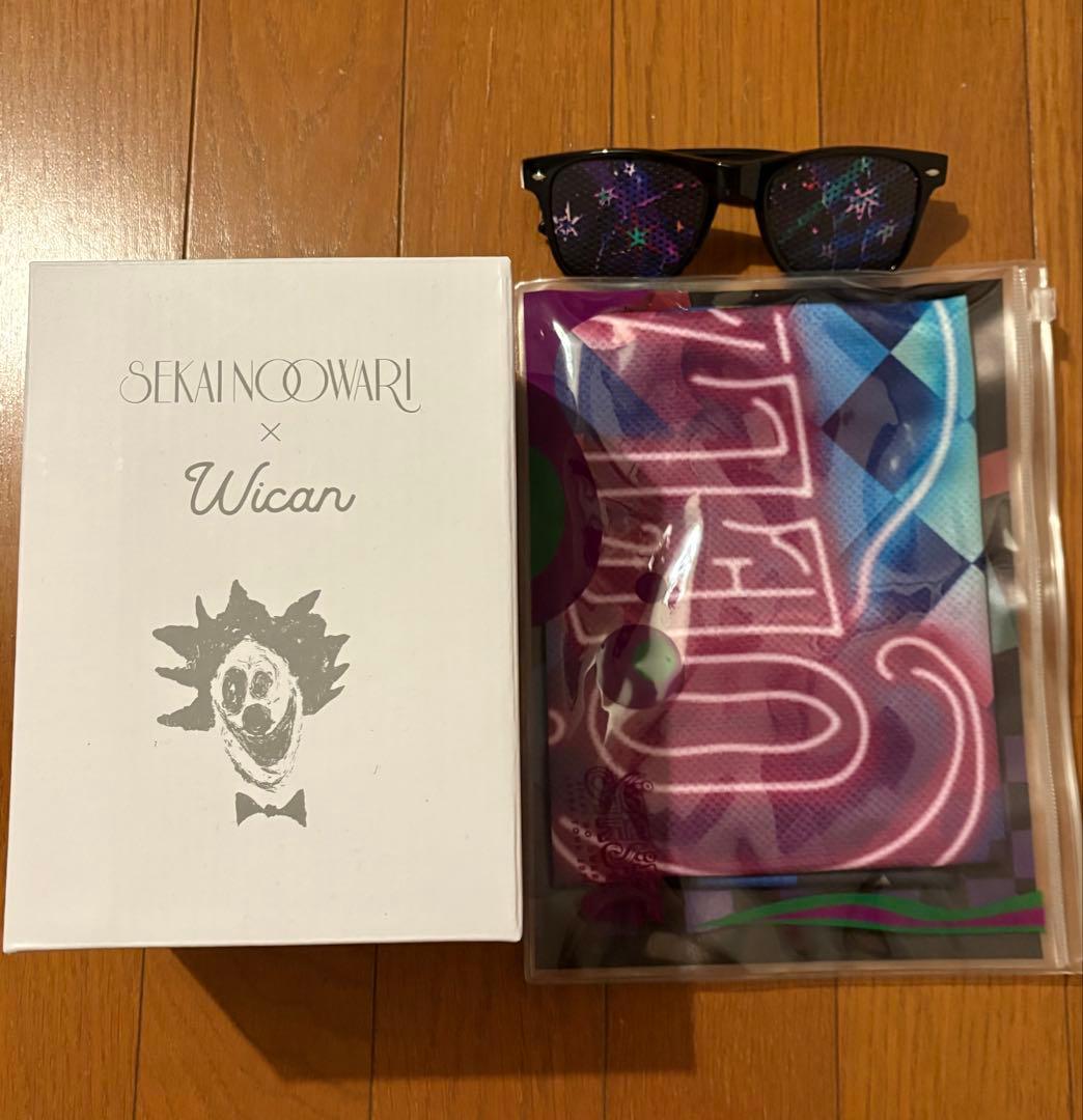 SEKAI NO OWARI 深海　イヤーマフ　クールタオル　サングラス SEKAI NO OWARI 深海 イヤーマフ クールタオル サングラス イヤーマフ