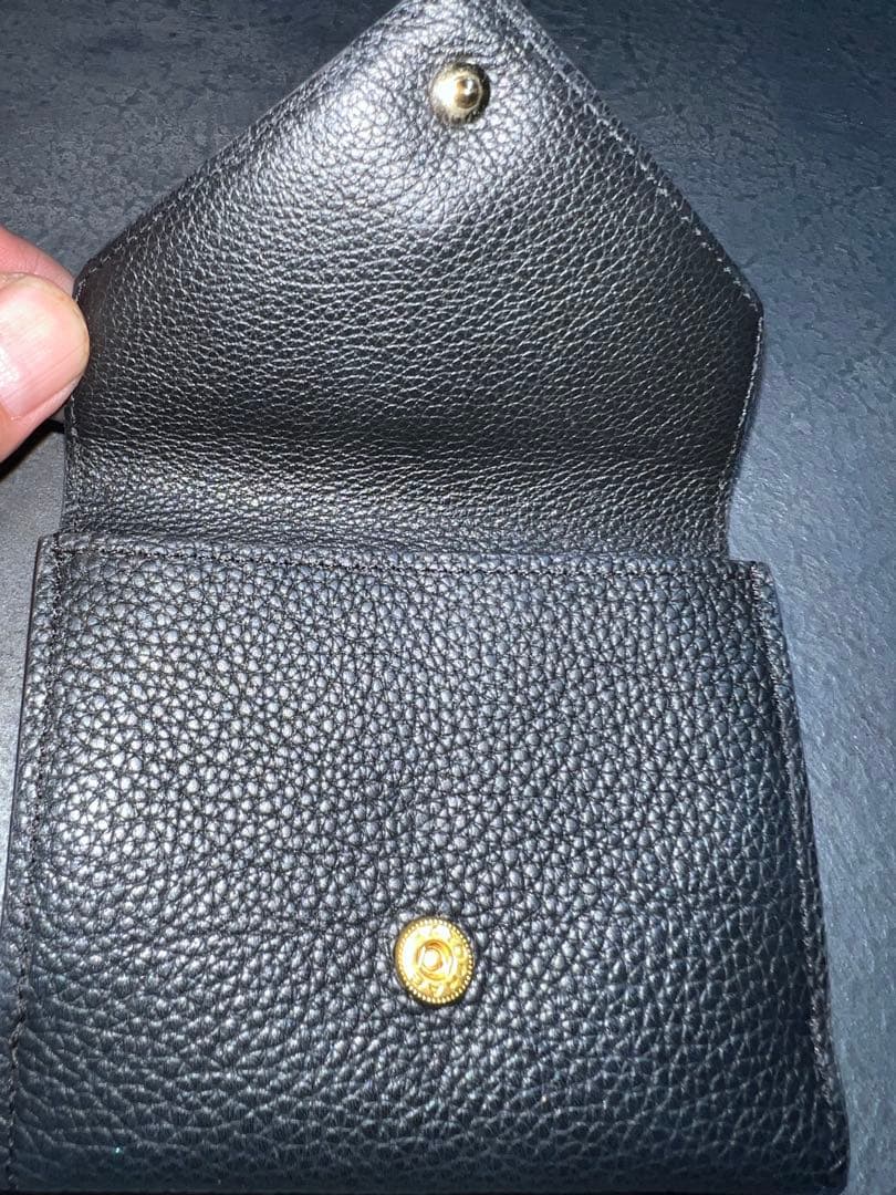 Louis Vuitton 三つ折り財布 箱あり　一部ホック修理あり。