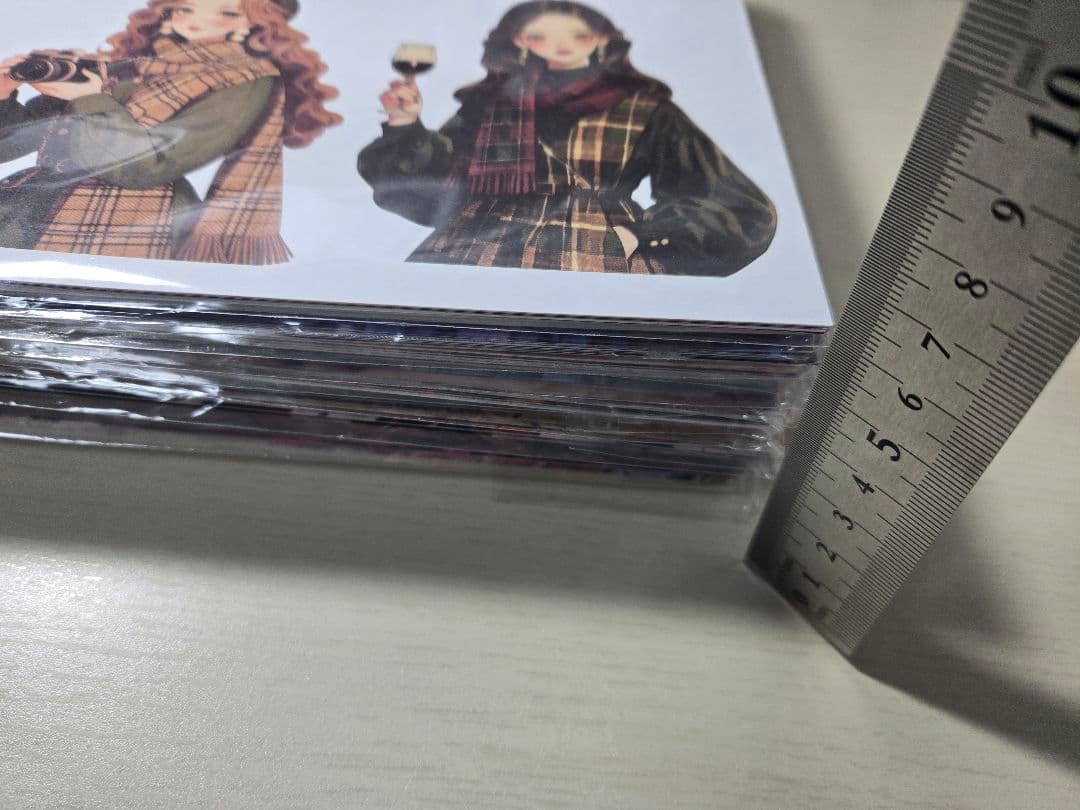 海外マステ コラージ素材 人物ステッカー ggaggong様 まとめ売り 最終