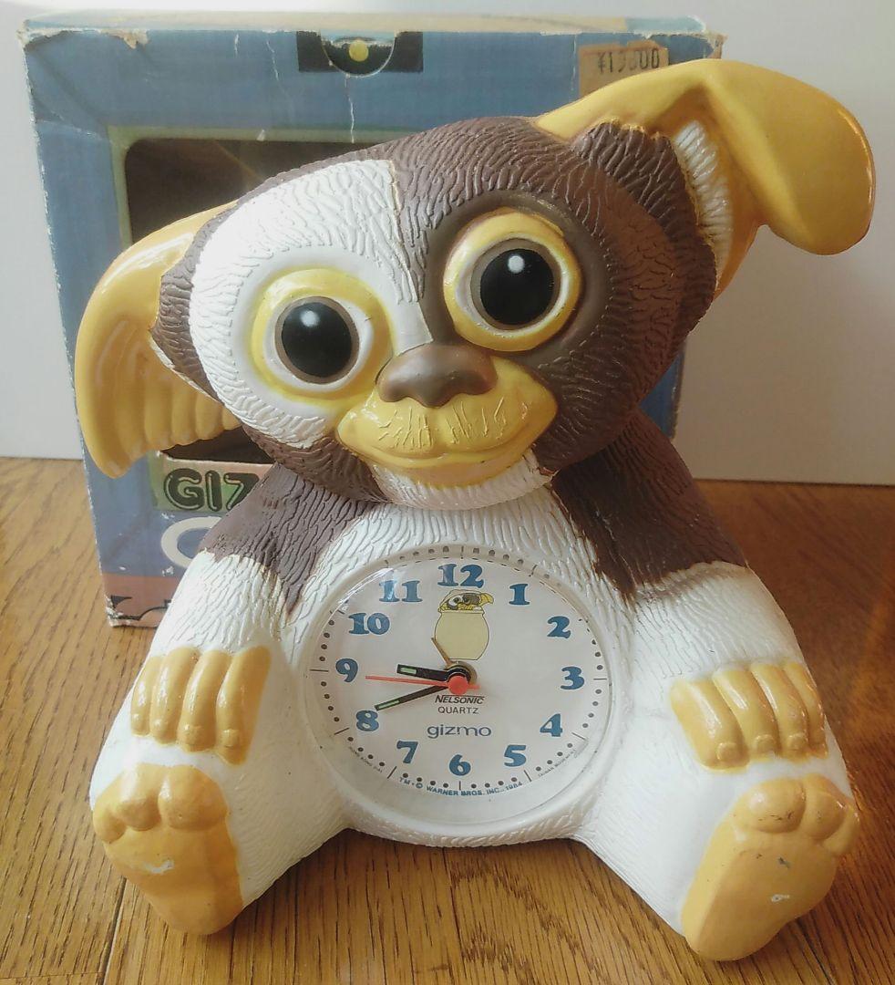 Мページ　80年代レア Gizmo Clock グレムリン 目覚まし時計