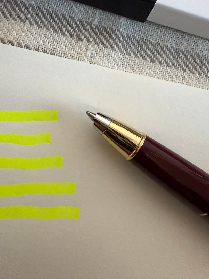 モンブラン万年筆146サイズの両用型、マーカーペンとサインペン