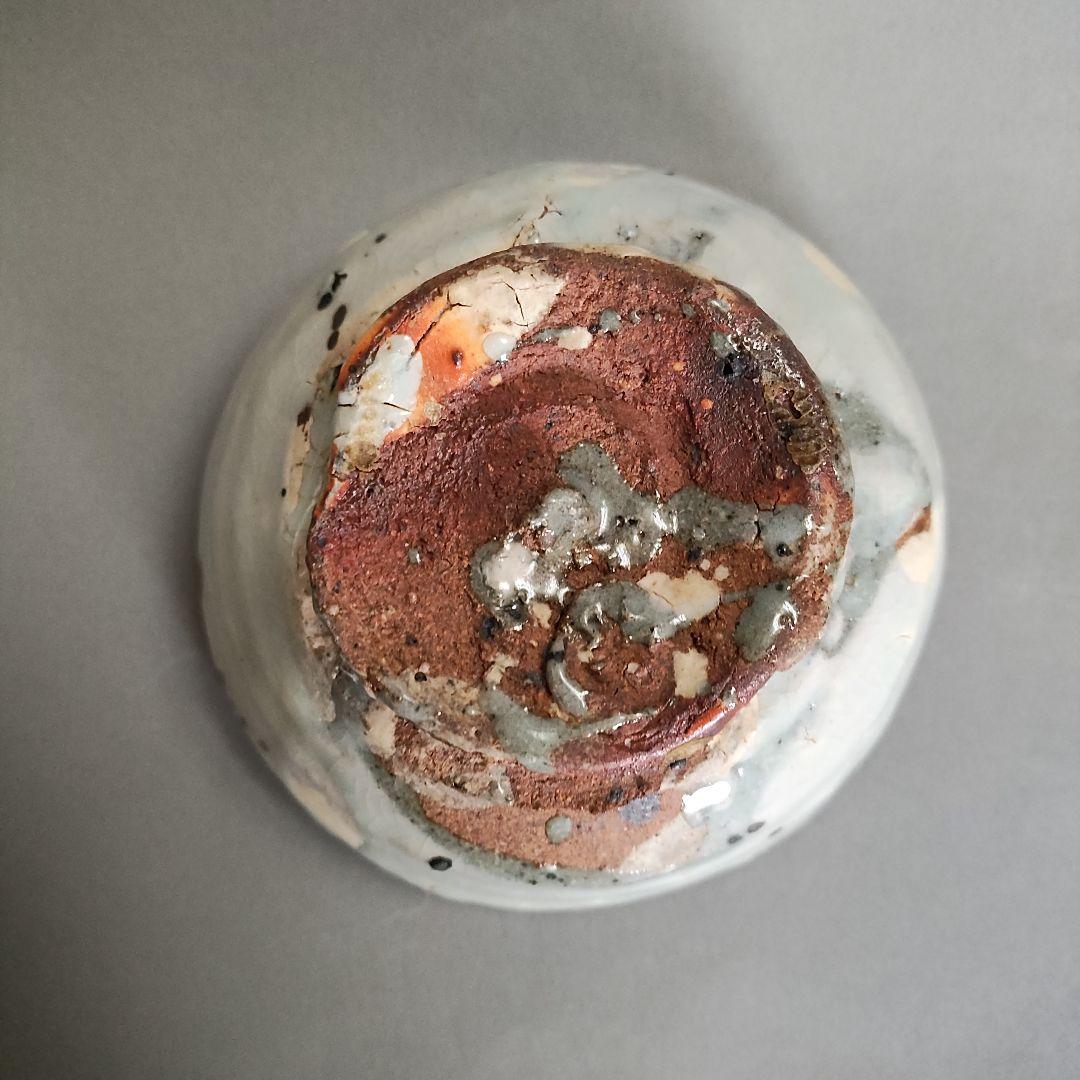 中島勝乃利 鉄絵茶碗 鯉江良二 美術品・アンティーク・コレクション