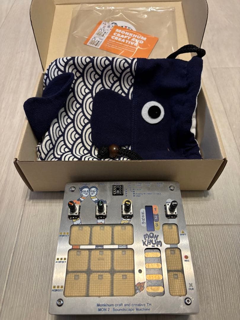 MONKHUM MON2 サウンドスケープマシン シンセ + サンプラー - メルカリ