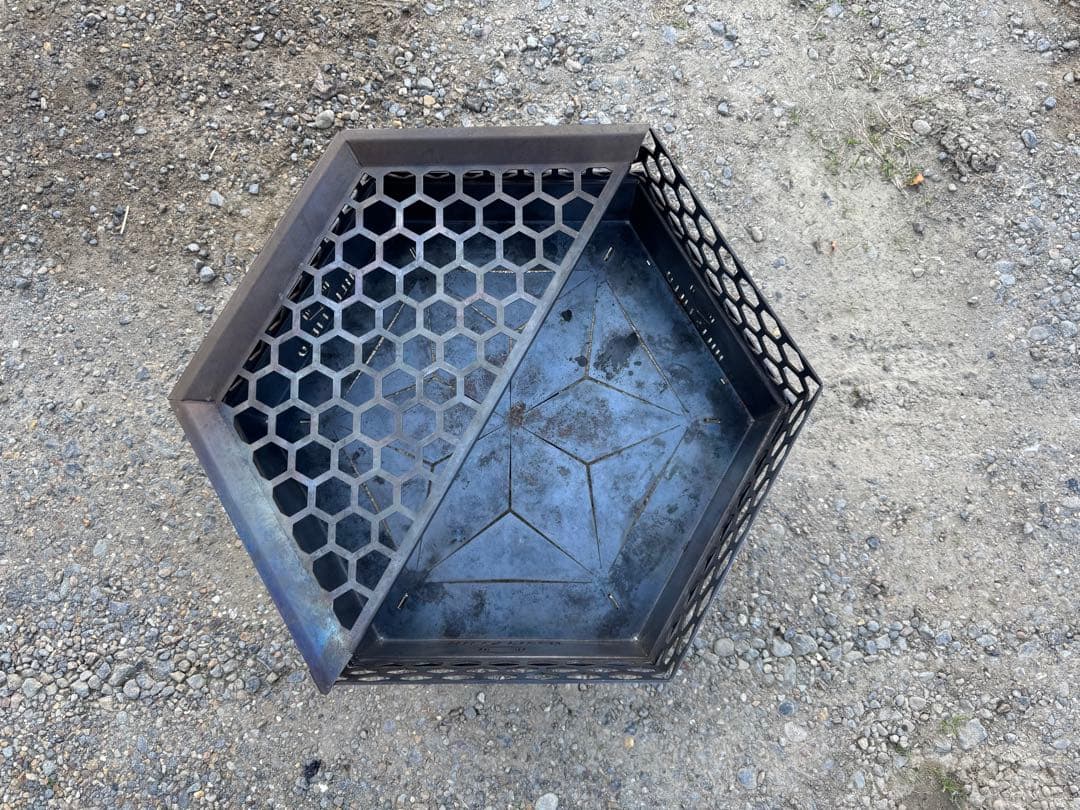 HILLS FIELD 六角形焚き火台　GOtoKU 専用五徳