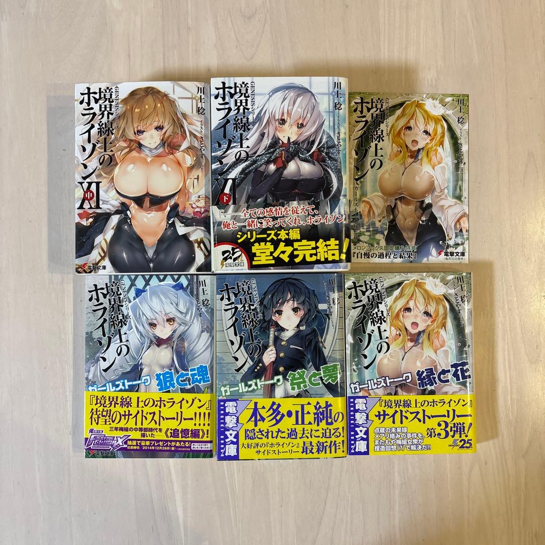 【全巻初版】境界線上のホライゾン 29冊 全巻セット +ガールズトーク 3冊