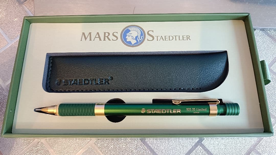 中国限定 廃番稀少】ステッドラー 925 35 シャープペン グリーン