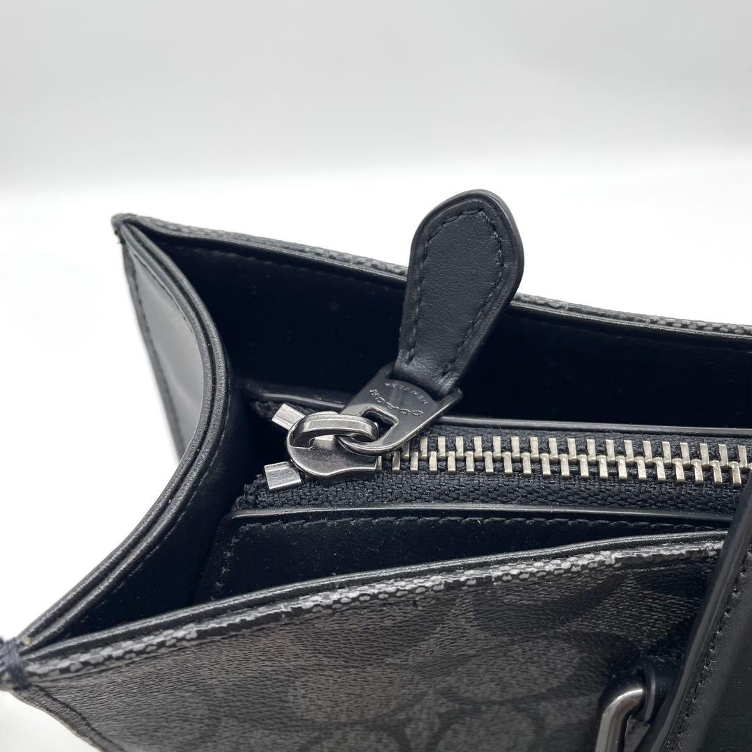 【極美品】コーチ　ビジネス　トートバッグ　グラハム　シグネチャー　2way