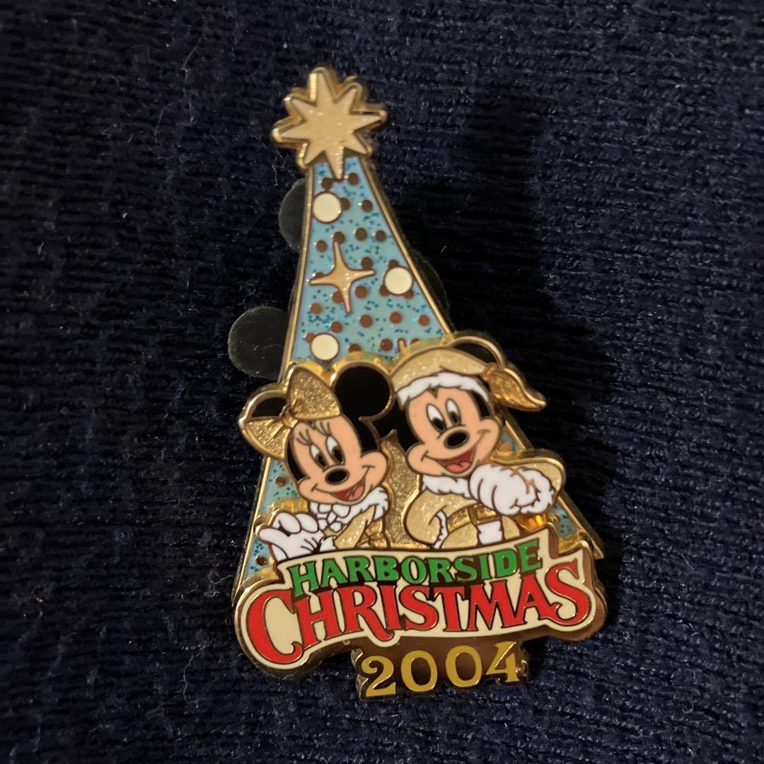 Disney SEA クリスマス限定 ミッキー ミニー ピンバッジ 2004年 - メルカリ