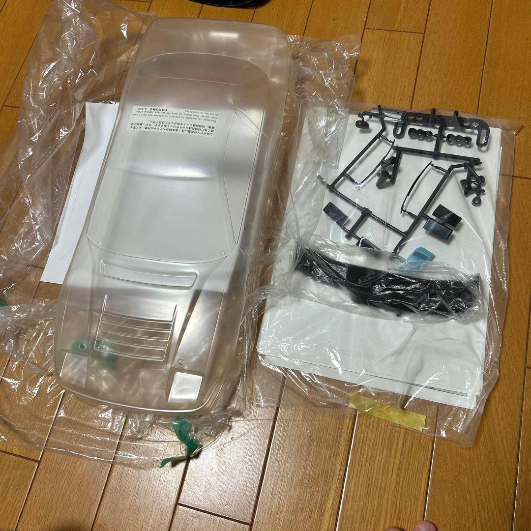 ラジコンボディ ヨコモ ワンビア DMAX ADVAN ステッカー付き