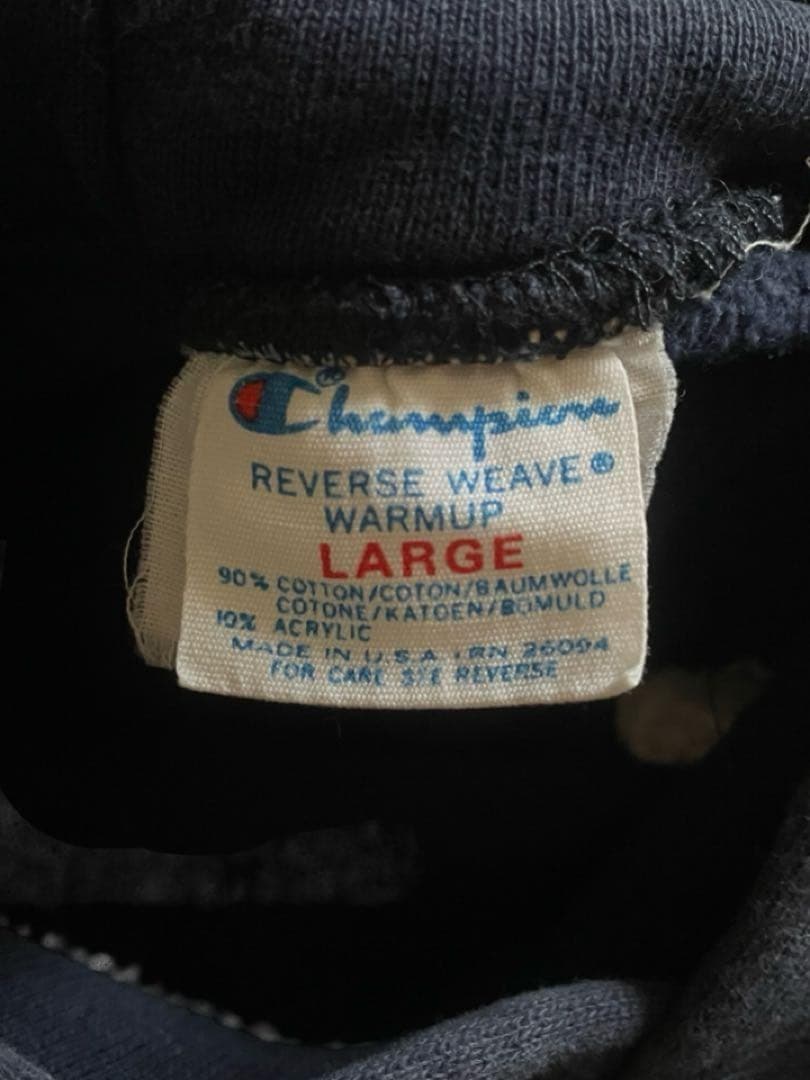 t*4様 80s USA製 champion リバースウィーブ トリコタグ ネイ