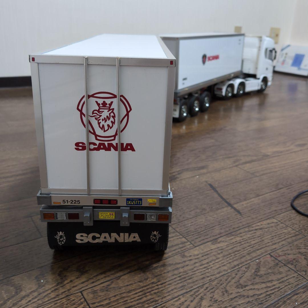 タミヤ1/14スカニア770S 6/4ダブルストレーラーです。 タミヤ 1/14