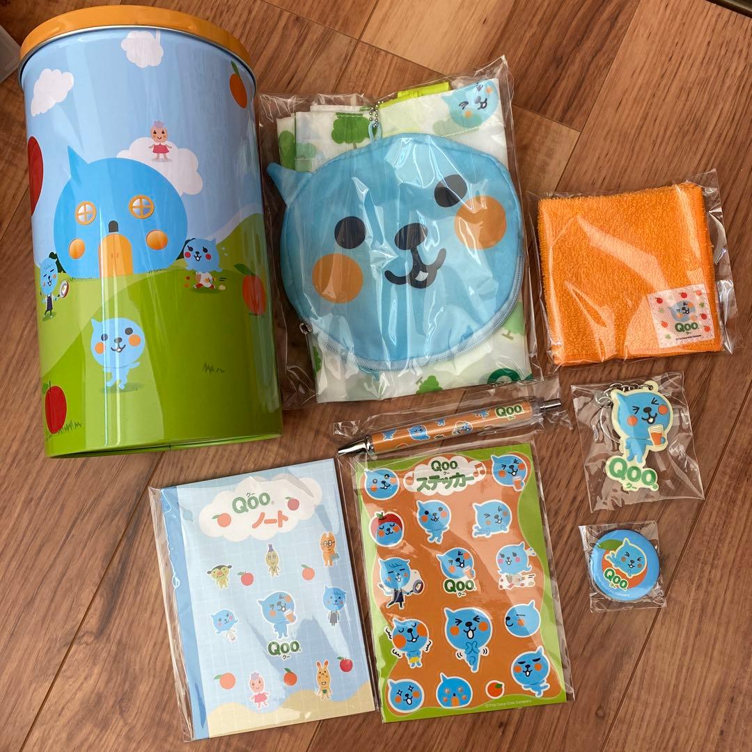 非売品】未使用新品 Qooキャラクターグッズセット - メルカリ