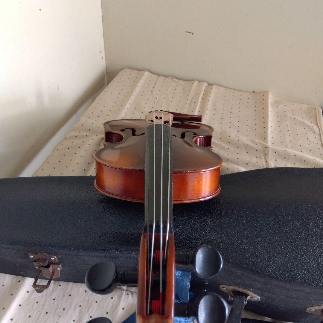 中古1/2バイオリン・弓・ケース付　スズキ
