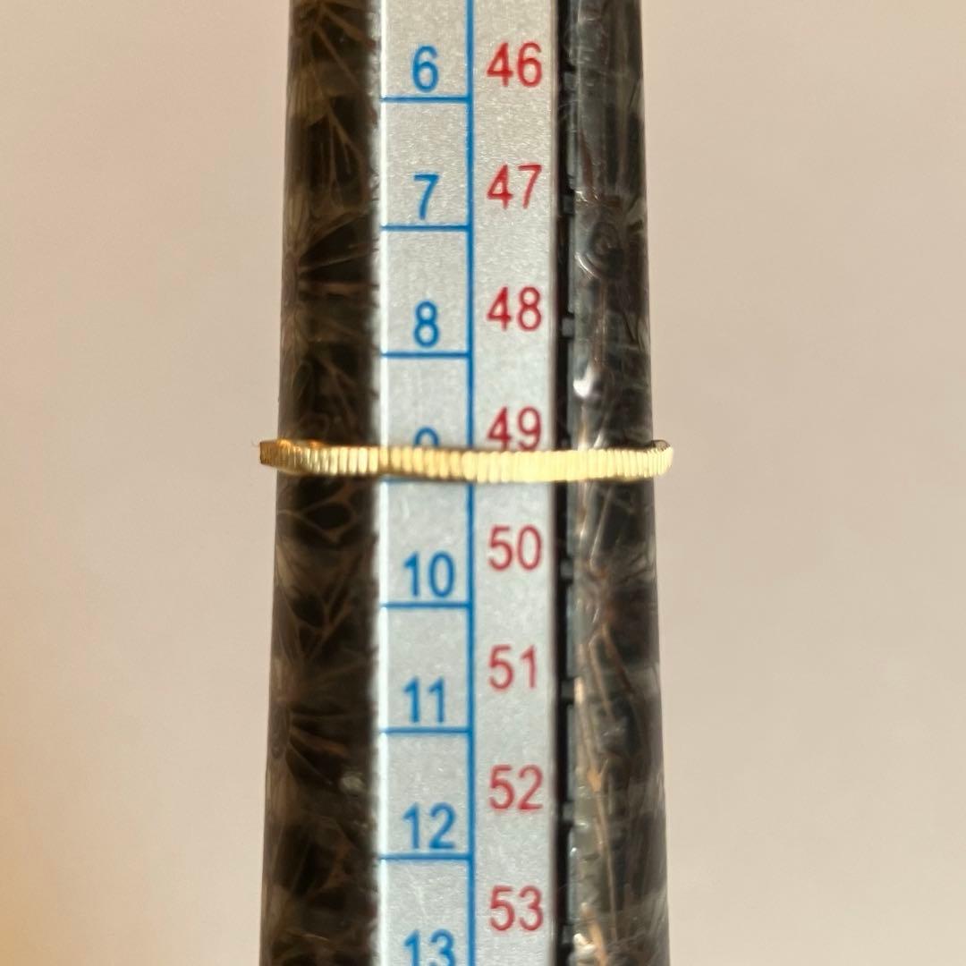 K18 18金　9号　リング　39