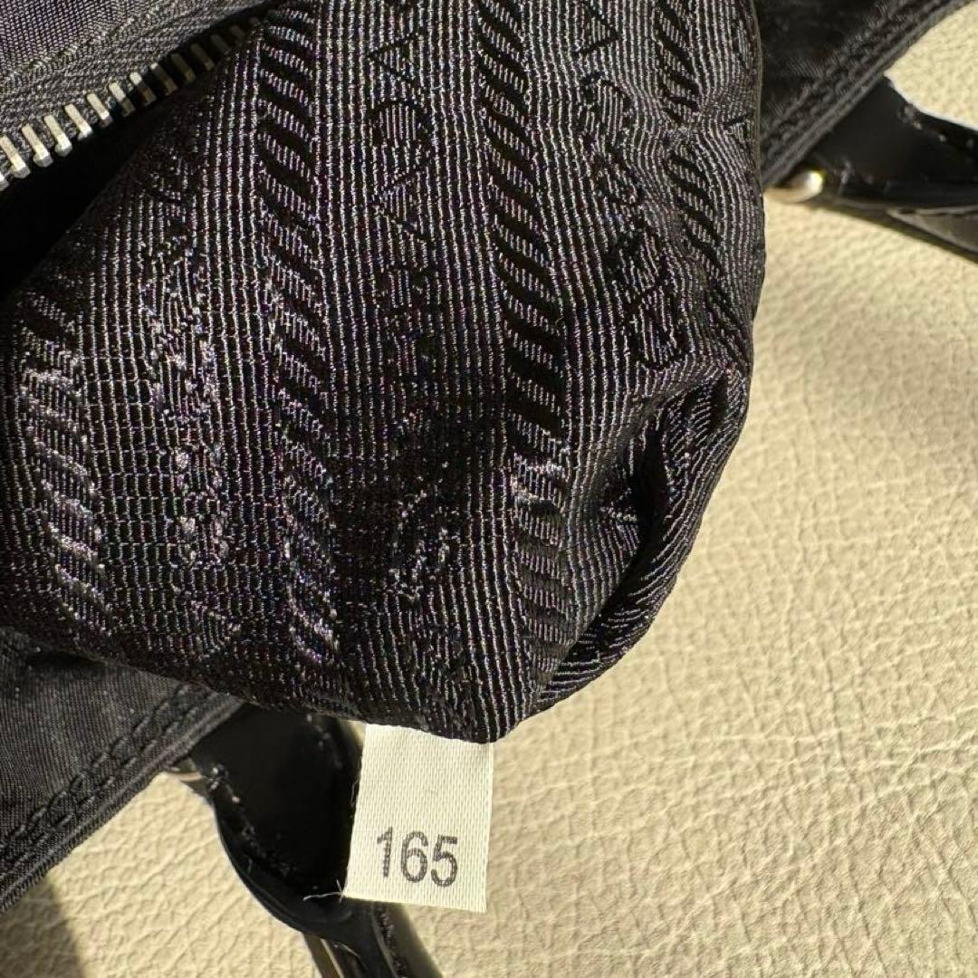 PRADA プラダ ナイロントートバッグ ブラック／ショルダーベルト付