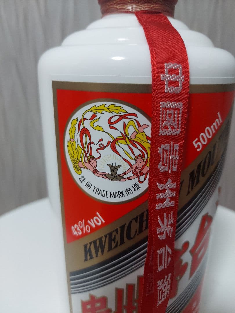 Kweichow Moutai 500ml 43% 白酒 2025年製 天女