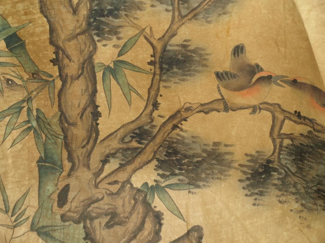 中国明時代の絵 激安骨董品 肉筆保証BD081A2-4