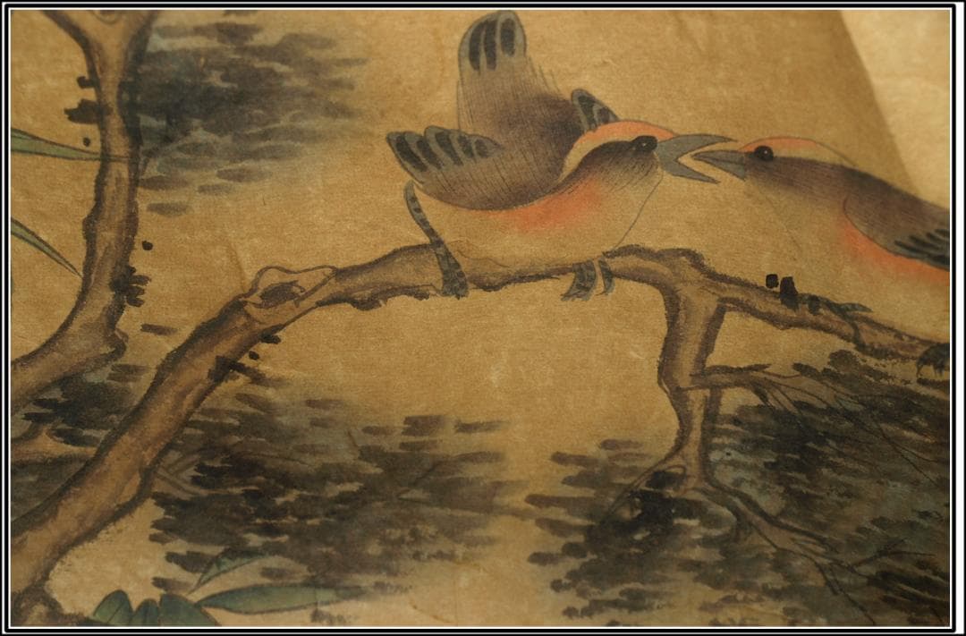 中国明時代の絵 激安骨董品 肉筆保証BD081A2-4