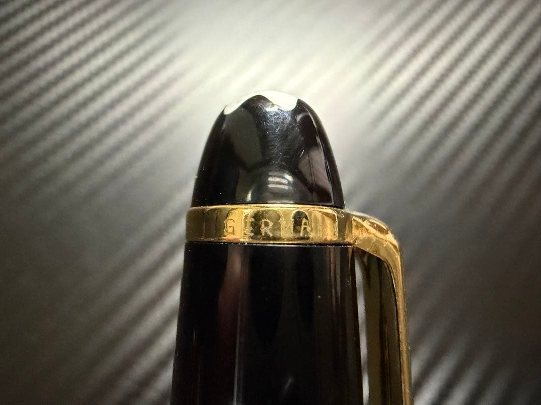 極美品 モンブラン マイスターシュテュック 144 ブラック 中白 M 万年筆