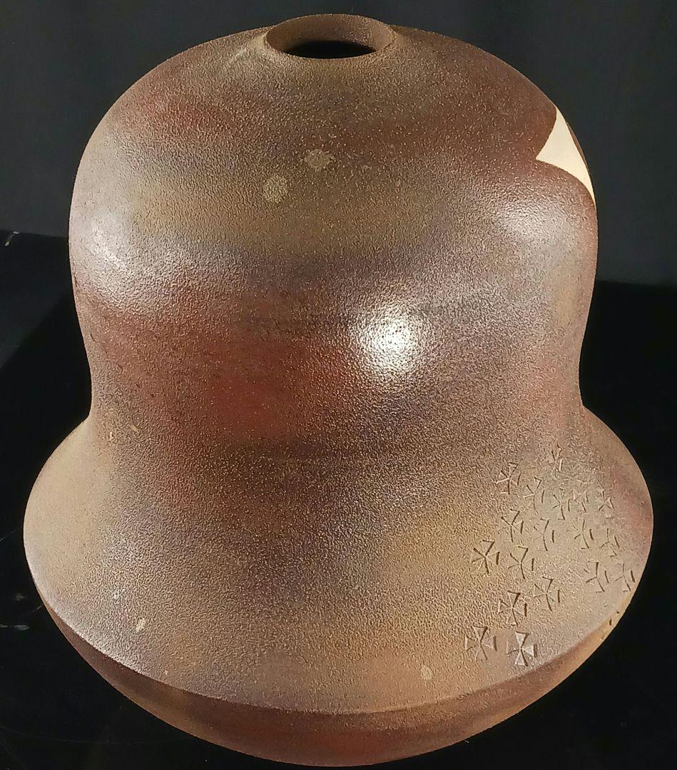 Y2295-5 備前焼 大壷 花瓶 花生 陶印有 高さ41㎝ - メルカリ