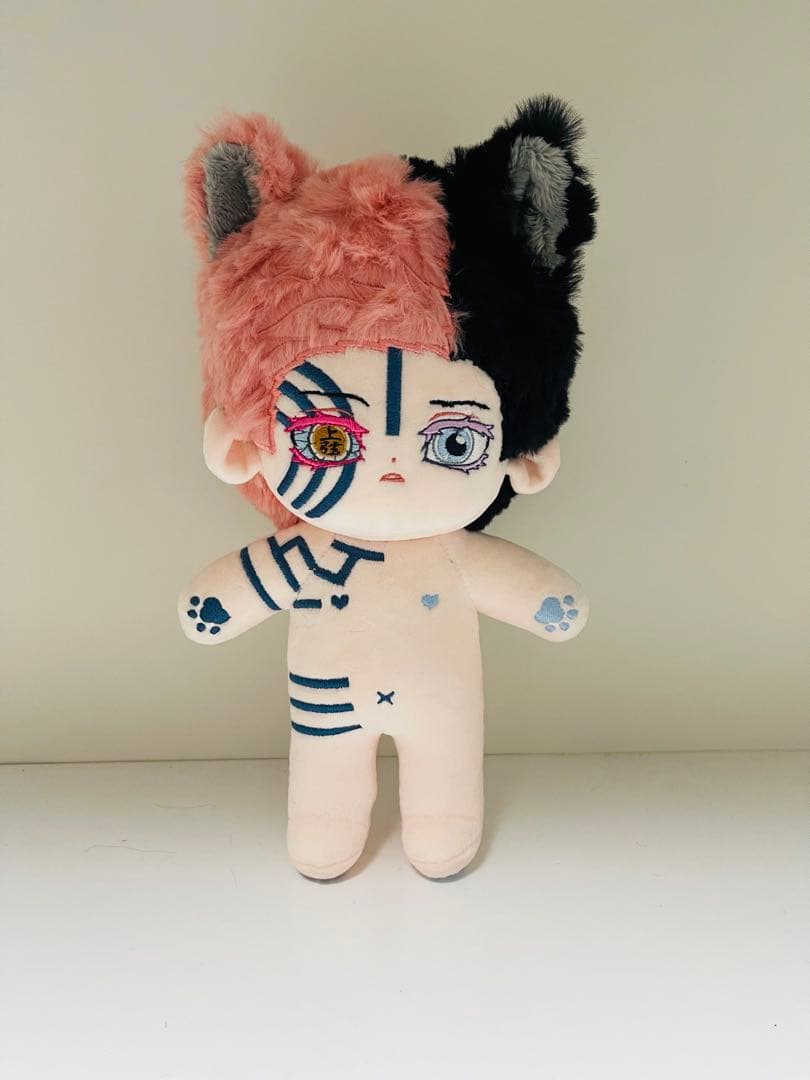 20cm ぬいぐるみ 鬼滅の刃　猗窩座 狛治&恋雪　激カワ