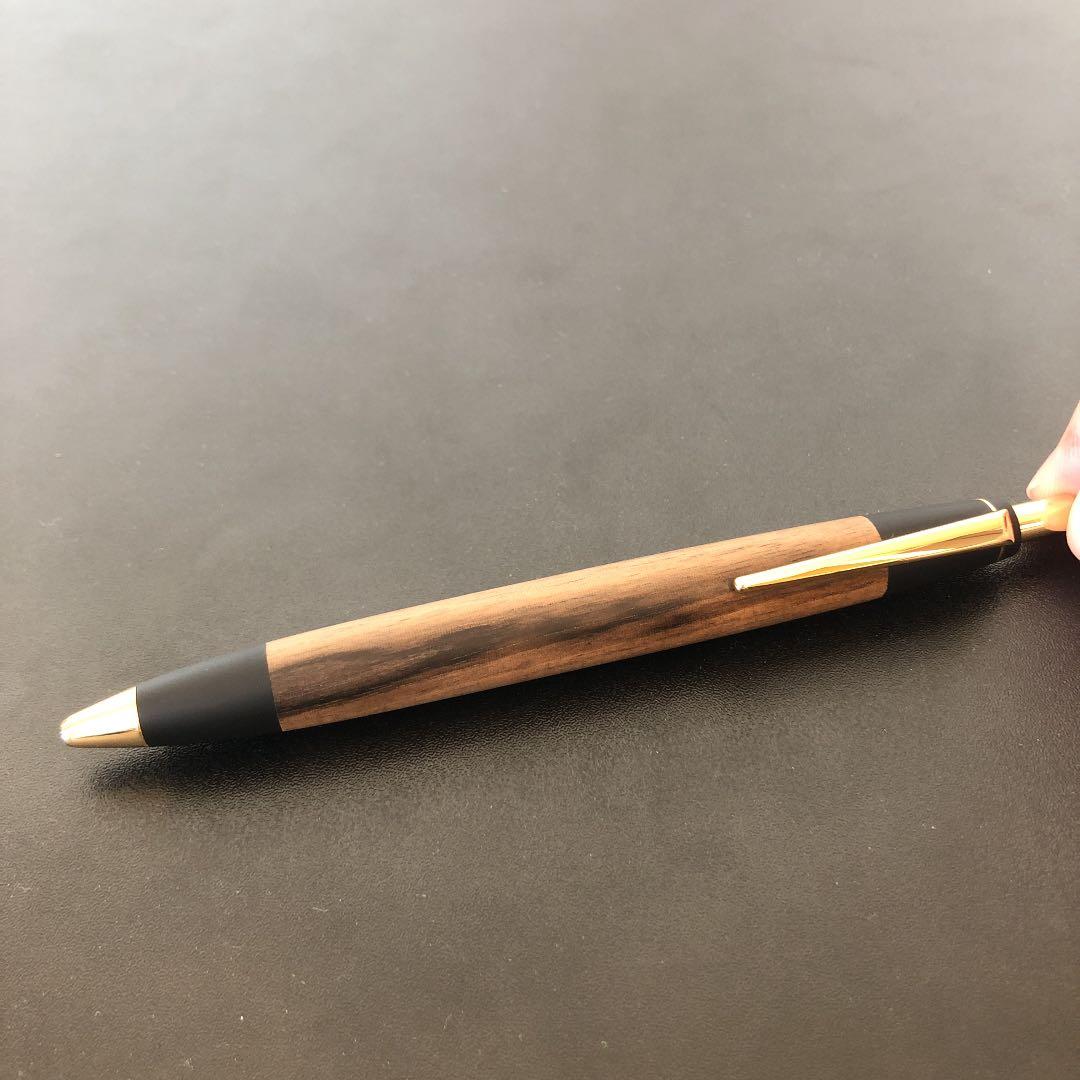 野原工芸 ボールペンスタンダード 黒柿(白多め) - メルカリ