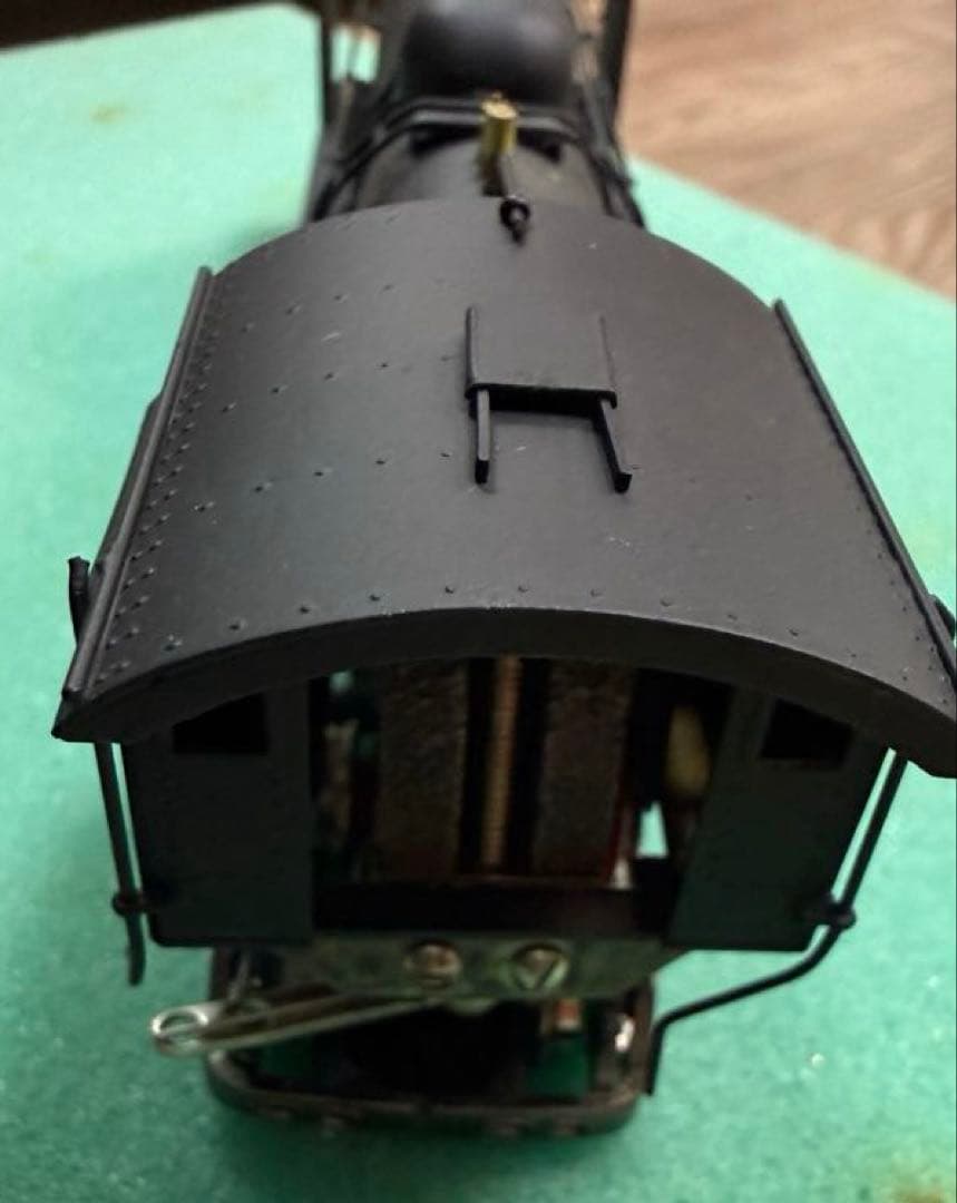 MSK HOゲージ D60 38 蒸気機関車 金属製 テンダー付 真鍮モデル