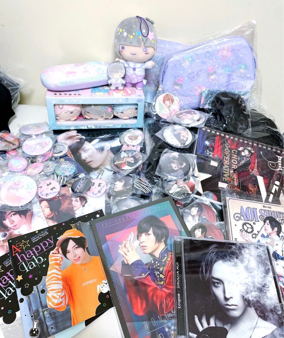 声優】蒼井翔太グッズまとめ売り 蒼井翔太 ライブグッズ まとめ売り