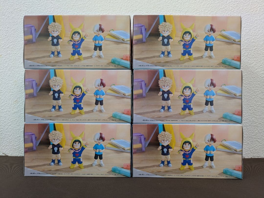 僕のヒーローアカデミア ちあぴこ フィギュア6点セット 僕のヒーロー