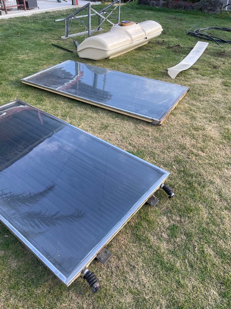 ソーラー温水器用集熱板 大型 太陽熱