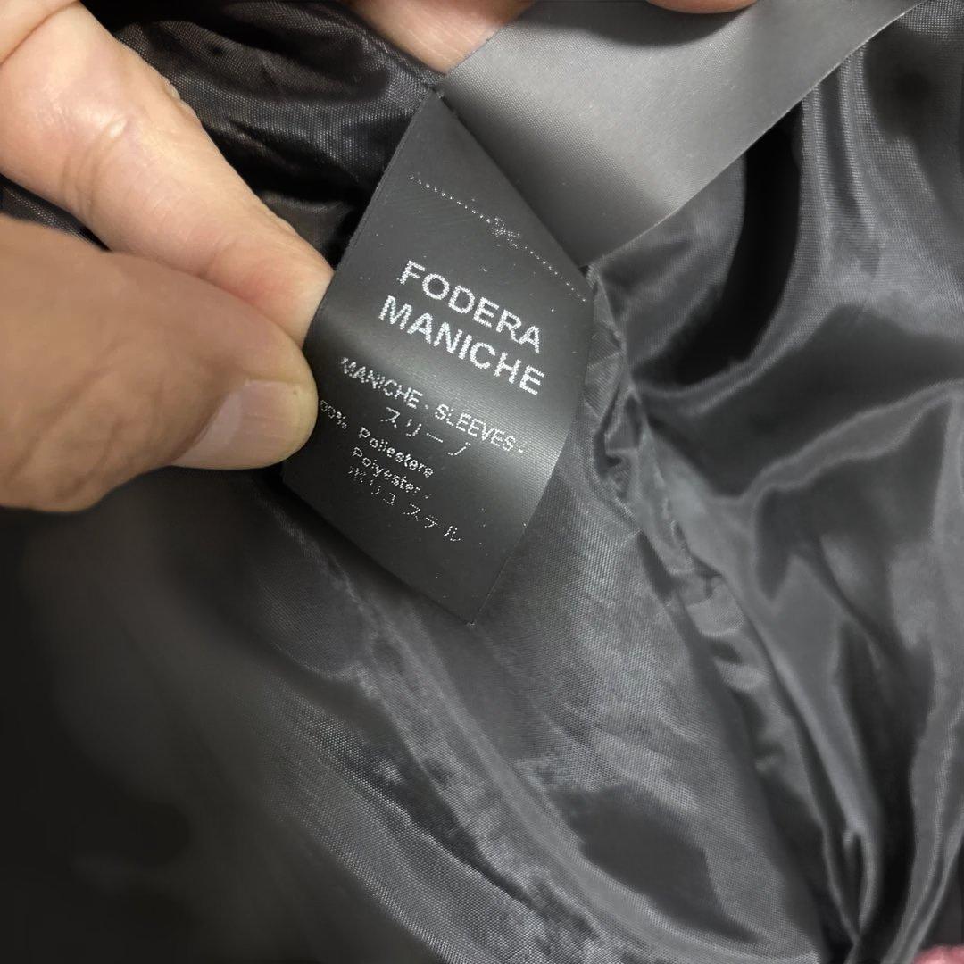 ジョルジオブラット バーガンディ レザー シングルライダース