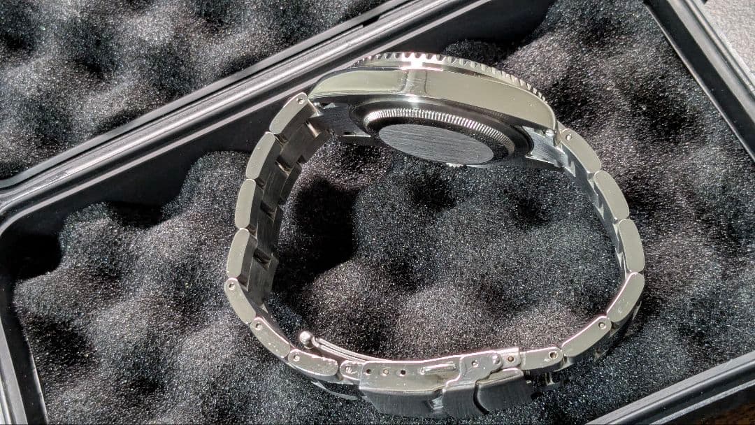 【自動巻き】ADDIESDIVE グリーンサブ オマージュ