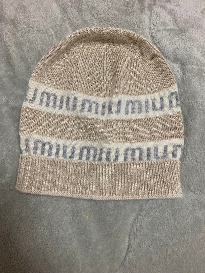 miumiu ニット帽 ビーニー 楽天市場】MIUMIU ミュウミュウ ニット帽 5HC324 2F8S レディース