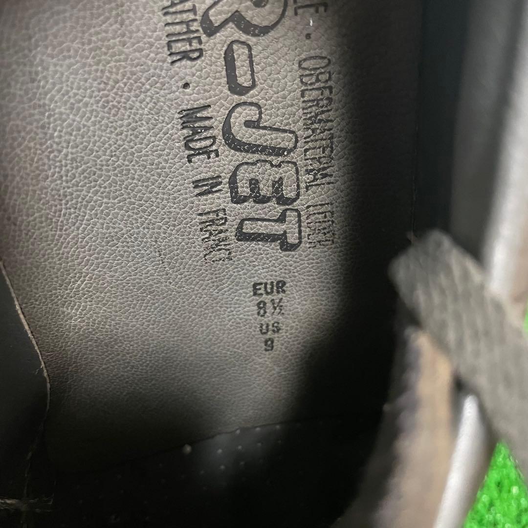 極美品　MEPHISTO AIR-JET シボ革　デッキ　革靴　スニーカー