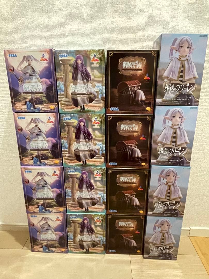 新品未開封】葬送のフリーレン フィギュア まとめ売り 4種16点 - メルカリ