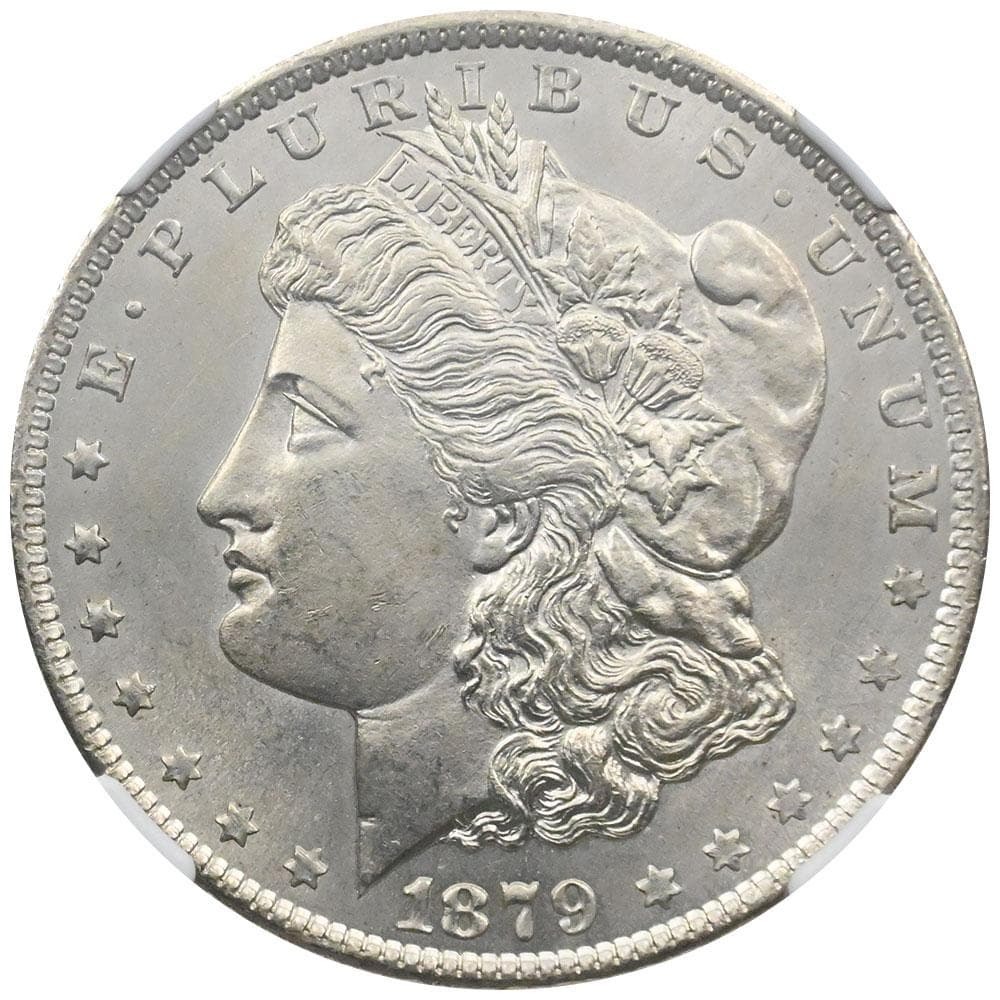 1879-S Morgan Dollar モルガンダラー銀貨 MS63 109 - コレクション