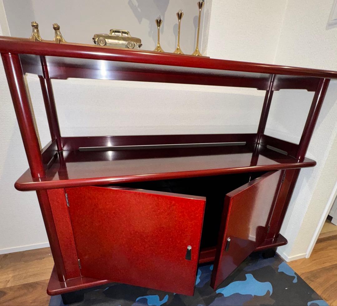 MORISHIGE/モリシゲ 飾棚 漆塗り キャビネット ボード カウンター